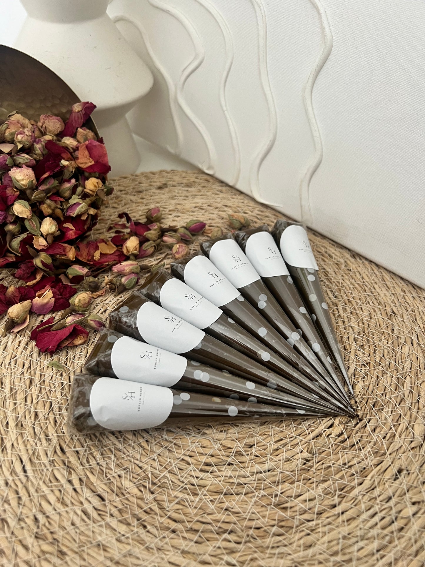 Cône de henné naturel